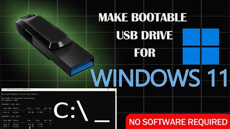 How To Make A Bootable Usb Drive For Windows 11 Using Command Prompt