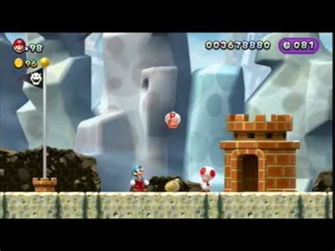 New Super Mario Bors U Caco Gazapo En Las Minas Melosas YouTube