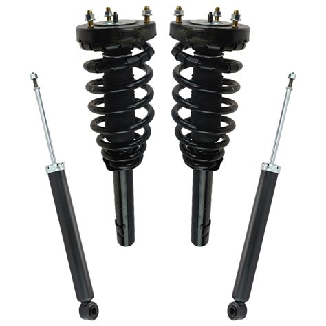 Trq Complete Shock Strut Spring Assembly Front Rear Kit Set Of 4 For