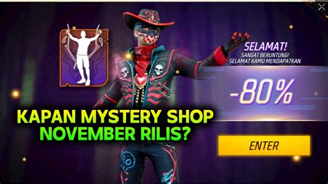 Bocoran Tgl Rilis Mystery Shop Terbaru Ff November Youtube