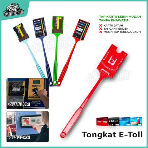 Jual Tongkat E Toll Flexible Panjang Untuk Emoney Etoll Kartu Parkir