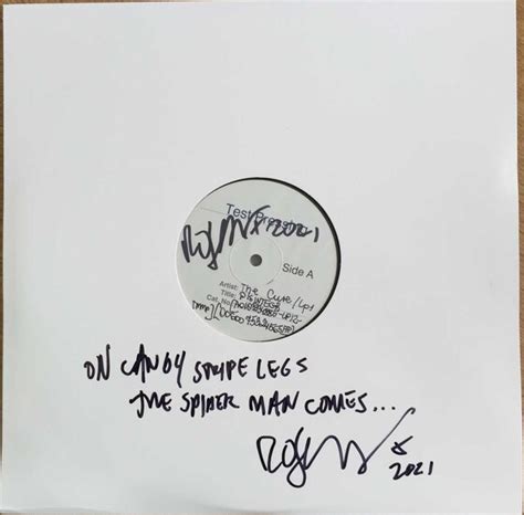 THE CURE - DISINTEGRATION LP - ROBERT SMITH SIGNED/ANNOTATED (2021...