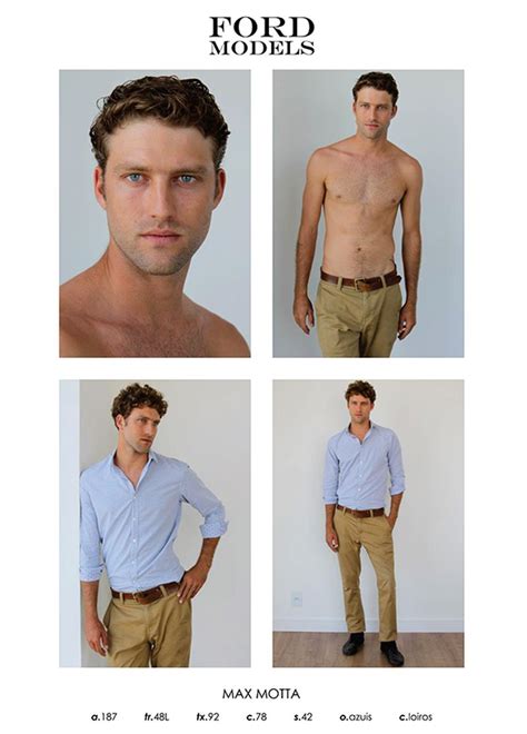 Ford Models Brasil Men Polaroids Portraits Polaroids Digitals