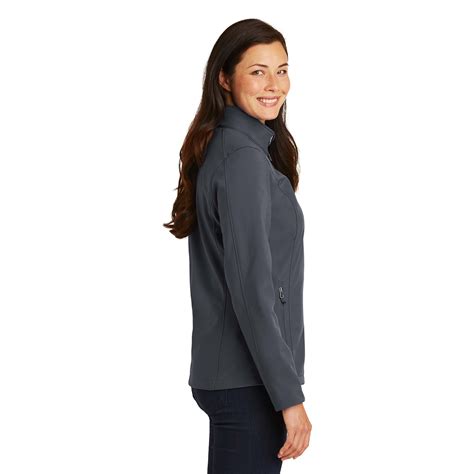 Port Authority L317 Ladies Core Soft Shell Jacket Battleship Grey