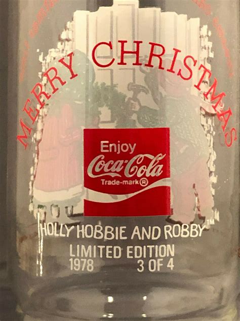 Holly Hobbie And Robby 1978 Limited Edition Coca Cola Merry Christmas