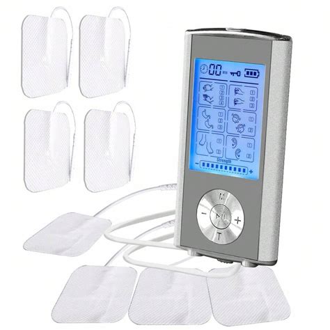 16 Modes Dual Outputs Electronic Pulse Massager Rechargeable Tens