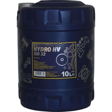 50L MANNOL Hydro HV ISO 32 Hydrauliköl HVLP Öl DIN 51524 3 inkl