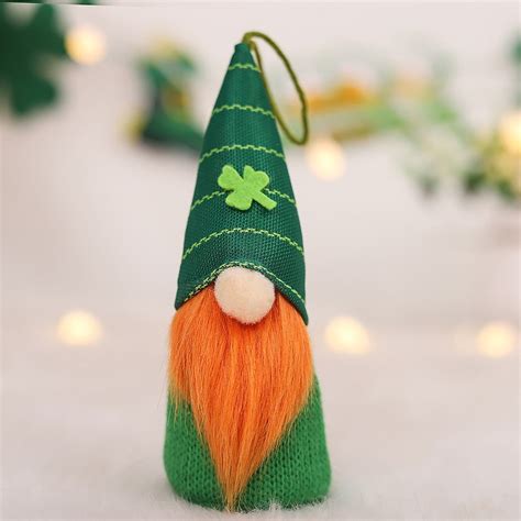 St Patricks Day Decoration Gnome TKing 1PCS Mr And Mrs Scandinavian