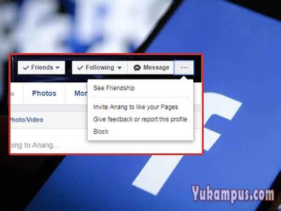 Cara Memblokir Facebook Sendiri Permanen Selamanya Yukampus