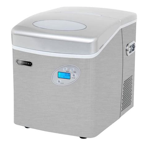 Whynter Lb Portable Ice Maker In Stainless Steel Imc Ss The