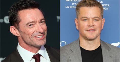 Hugh Jackman Reveals He Once Gave Matt Damon A Lap Dance During His