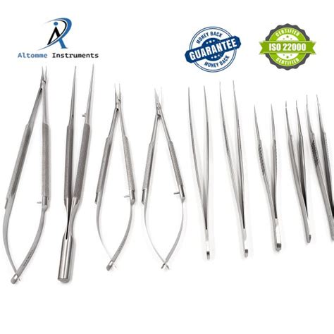 Basic Microsurgery Instrument Set