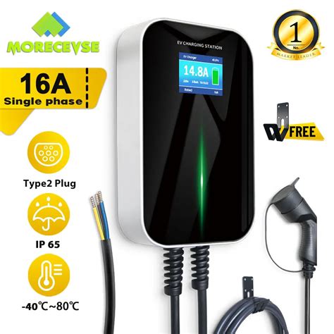 Evse Wallbox Elektrische Auto Oplader Ev Charger Elektrische Voertuig