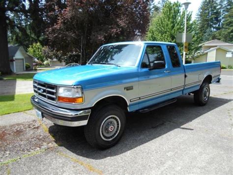 Only 65kmiles Ford F 250 Heavy Duty Gvwr 8800 4x4 Supercab Xlt Longbed Classic Ford F 250