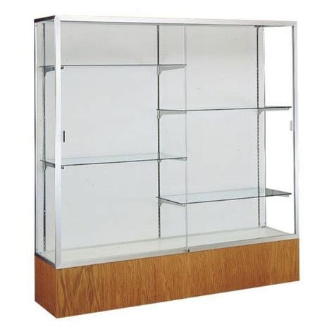 Wooden Display Case with Three Shelves - High-Quality and Spacious ...