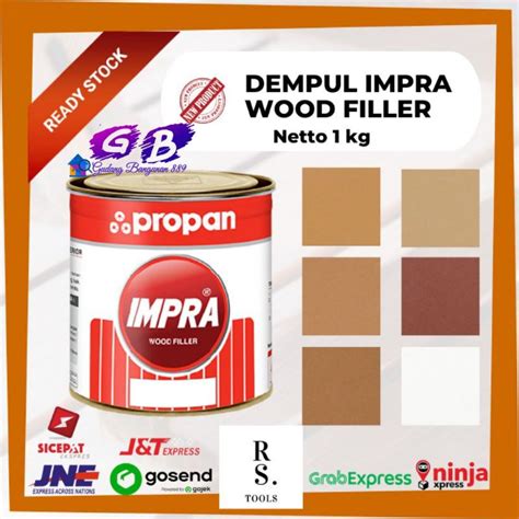 Jual Propan Impra Wood Filler Dempul Kayu Jati Kamper Shopee