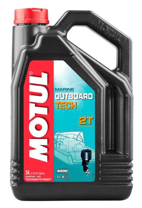 Motul OUTBOARD TECH 2T Technosynteettinen perämoottoriöljy 5 litraa ...