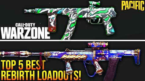 WARZONE Top 5 Best REBIRTH LOADOUTS After Season 2 Reloaded WARZONE