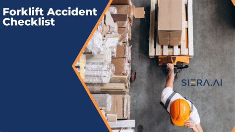 Forklift Accident Checklist Siera A