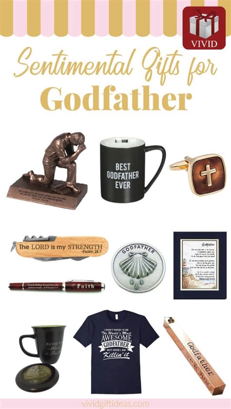 Top 10 Unique Godfather Gifts - Vivid's