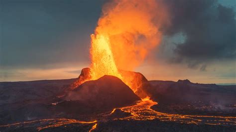 Vulkan auf La Palma Wie Vulkanausbrüche bei der Kühlung der Erde