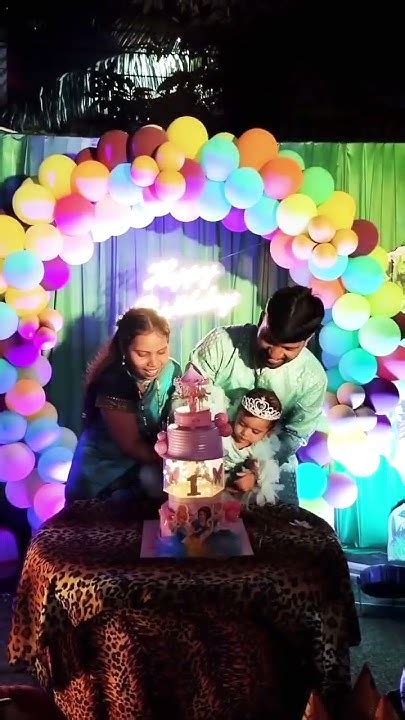 ध्रुवीचा पहिला वाढदिवस 🎂1st Birthday Celebration 2k23 🎉our Princess