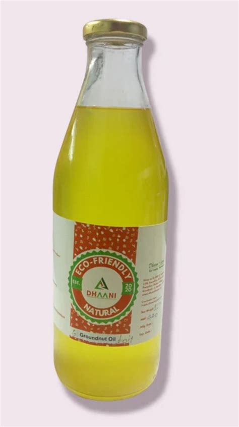 Prevent BP Natural Cold Pressed Groundnut Oil For Cooking Packaging