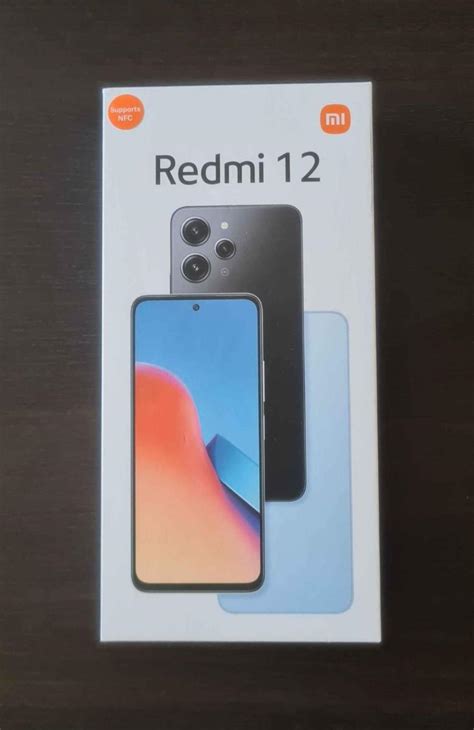 Xiaomi redmi 12, 4/128GB BLACK NEPOUŽITÝ | Aukro
