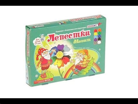 Комплект "эталонные конструкторы" игра "Лепестки Магнит" от компании ...