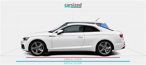 Dimensions Audi A5 2016 2019 Vs Suzuki Swift 2010 2017