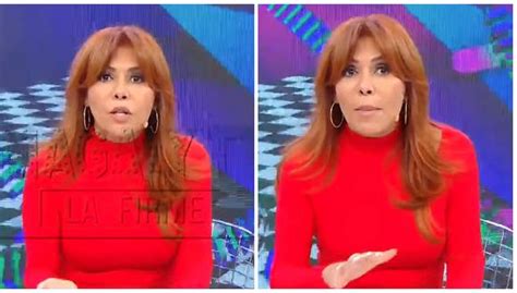 Magaly Medina Y Su Reacción Tras El Sismo De Magnitud 48 En El Callao