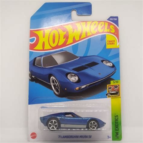 Jual Hot Wheels 71 Lamborghini Miura Sv Shopee Indonesia