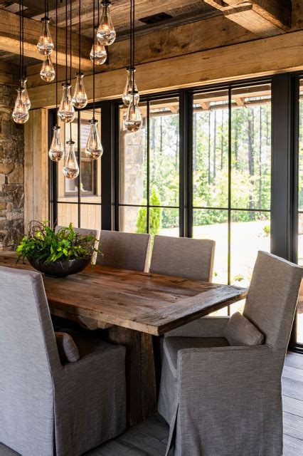 The Reserve At Lake Keowee Xiv Rustic Dining Room Other By