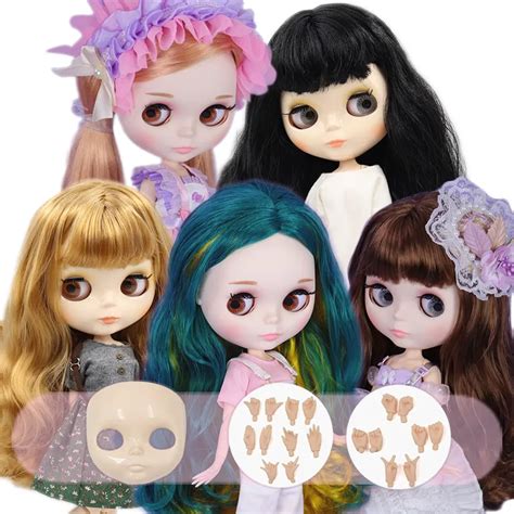 Muñecas ICY DBS Blyth Muñeca Piel Blanca Cuerpo Articulado 16 BJD