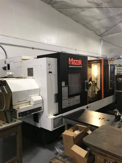 Mazak Mazatrol Matrix Nexus 2000 Rpm Quick Turn Nexus 450ii Cnc Lathe 2