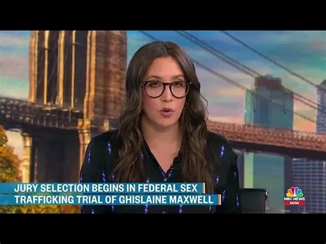 Jury Selection In Ghislaine Maxwell Sex Trafficking Trial Begins