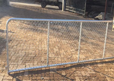 10 FT Length Commercial Chain Link Fence / Heavy Duty Chain Link Fencing