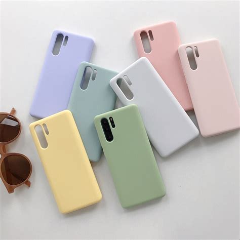 Official Original Style Silicone Case For Huawei P30 20 10 Mate 20 10