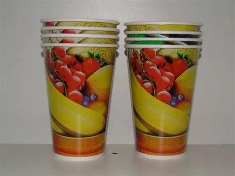 Paper Glasses Printed Disposable Paper Glasses Manufacturer From Raipur