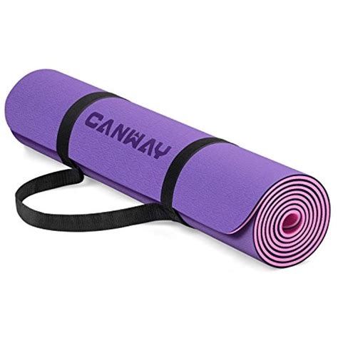 Canway Premium Non Slip Yoga Mat Tpe Eco Friendly Fitness Mat With