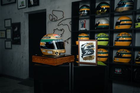 A Hist Ria Do Capacete Mais Famoso Do Mundo De Ayrton Senna