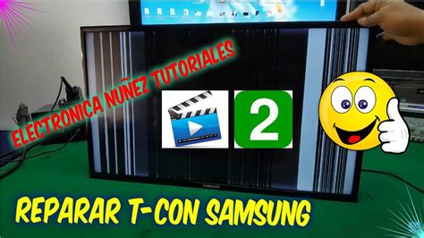 Reparar Tcon Samsung Soluci N Reparar Samsung Smart Tv Con Rayas