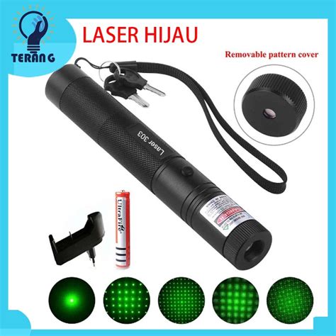 Jual Green Laser Pointer Laser Hijau Variasi Laser Kunci