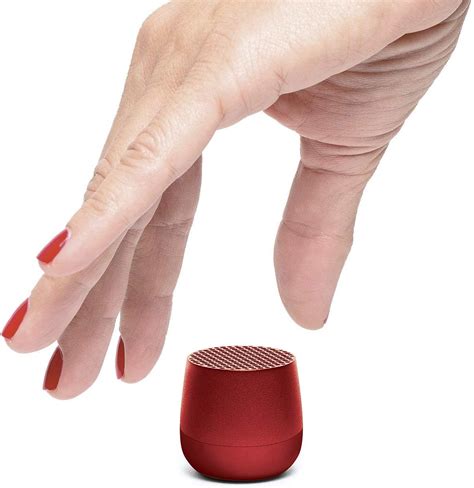 Lexon Mino Tws Enceinte Bluetooth Appariable Rouge Amazon Fr High Tech