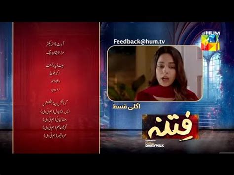 Fitna Episode Teaser Review Sukaina Khan Omer Shahzad Hum