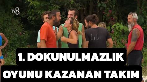 Survivor All Star 1 Dokunulmazlık Oyununu Kazanan Takım Belli Oldu