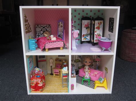 Diy Dollhouse From An Ikea Bookshelf Cathie Filians Handmade Happy Hour