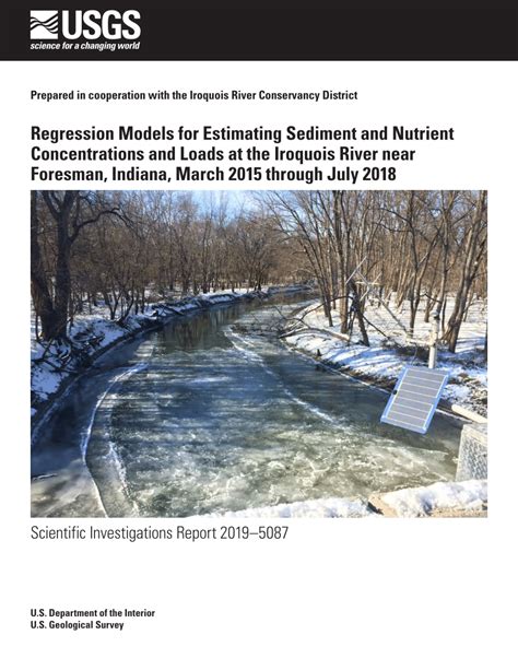 Pdf Regression Models For Estimating Sediment And Nutrient