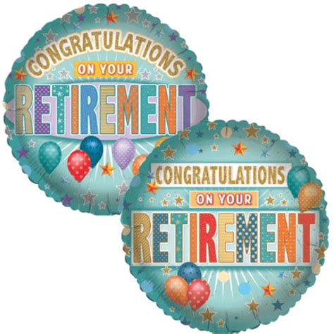 Retirement Balloons - Quality Cake Company Tamworth