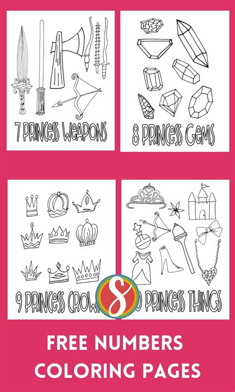 Free Numbers 1 10 Activity Sheets 10 Styles Stevie Doodles